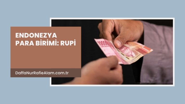 Endonezya para birimi rupi başlıklı kapak görseli, el değiştiren rupi banknotları