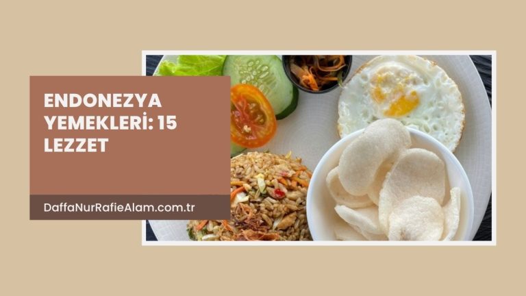 Endonezya yemekleri rehberi kapak görseli: Bali'de yumurtalı nasi goreng tabağı