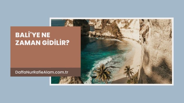 Bali'ye ne zaman gidilir: Nusa Penida'daki Diamond Beach